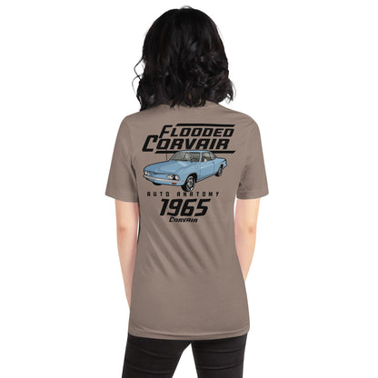 Adult Auto Anatomy 'Flooded Corvair' Staple T-shirt