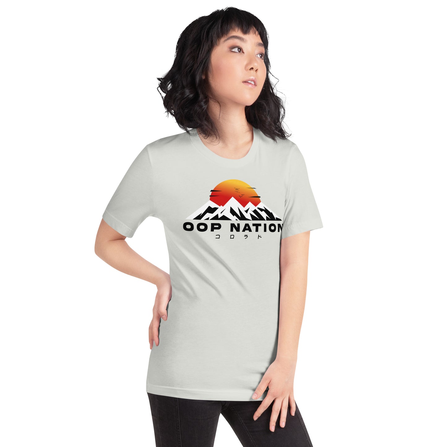 Adult Oop Nation Sunrise Staple T-shirt