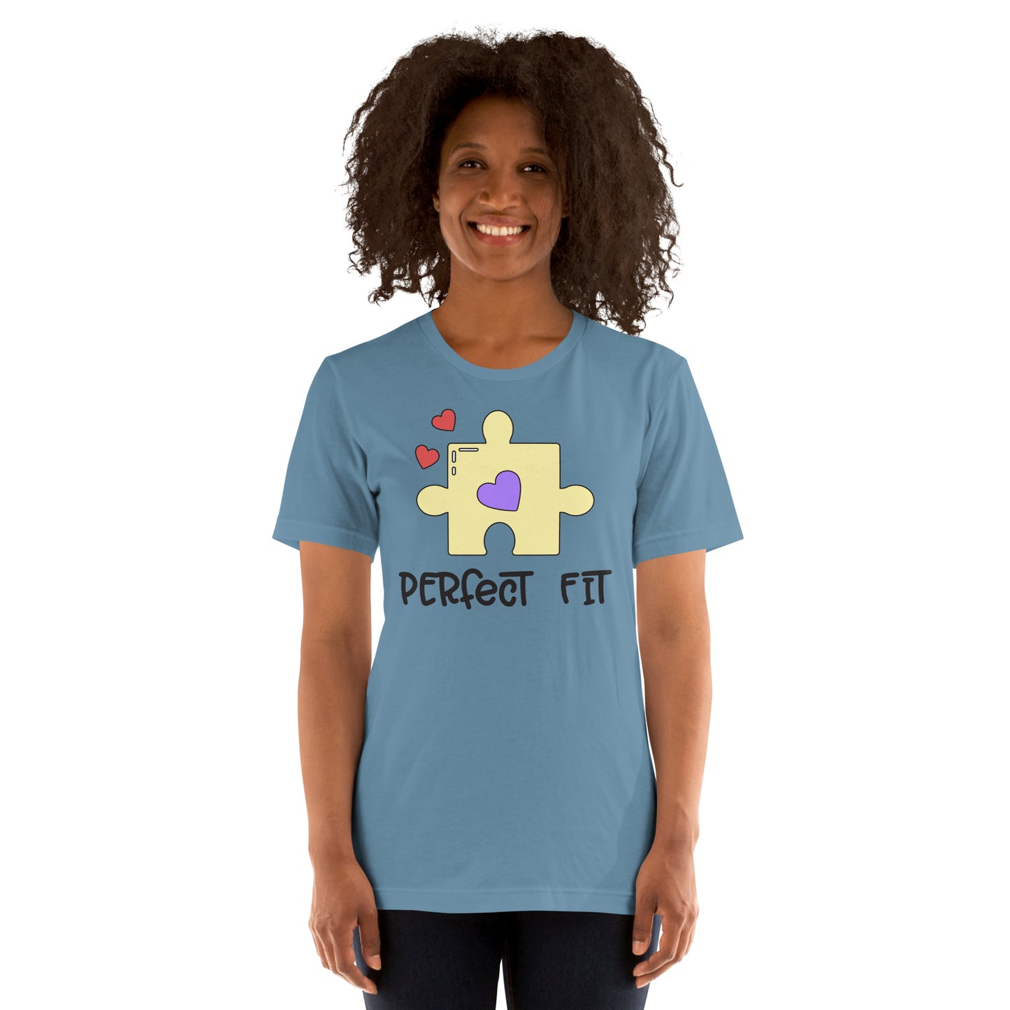 Adult 'Perfect Fit Yellow Piece' Staple T-shirt