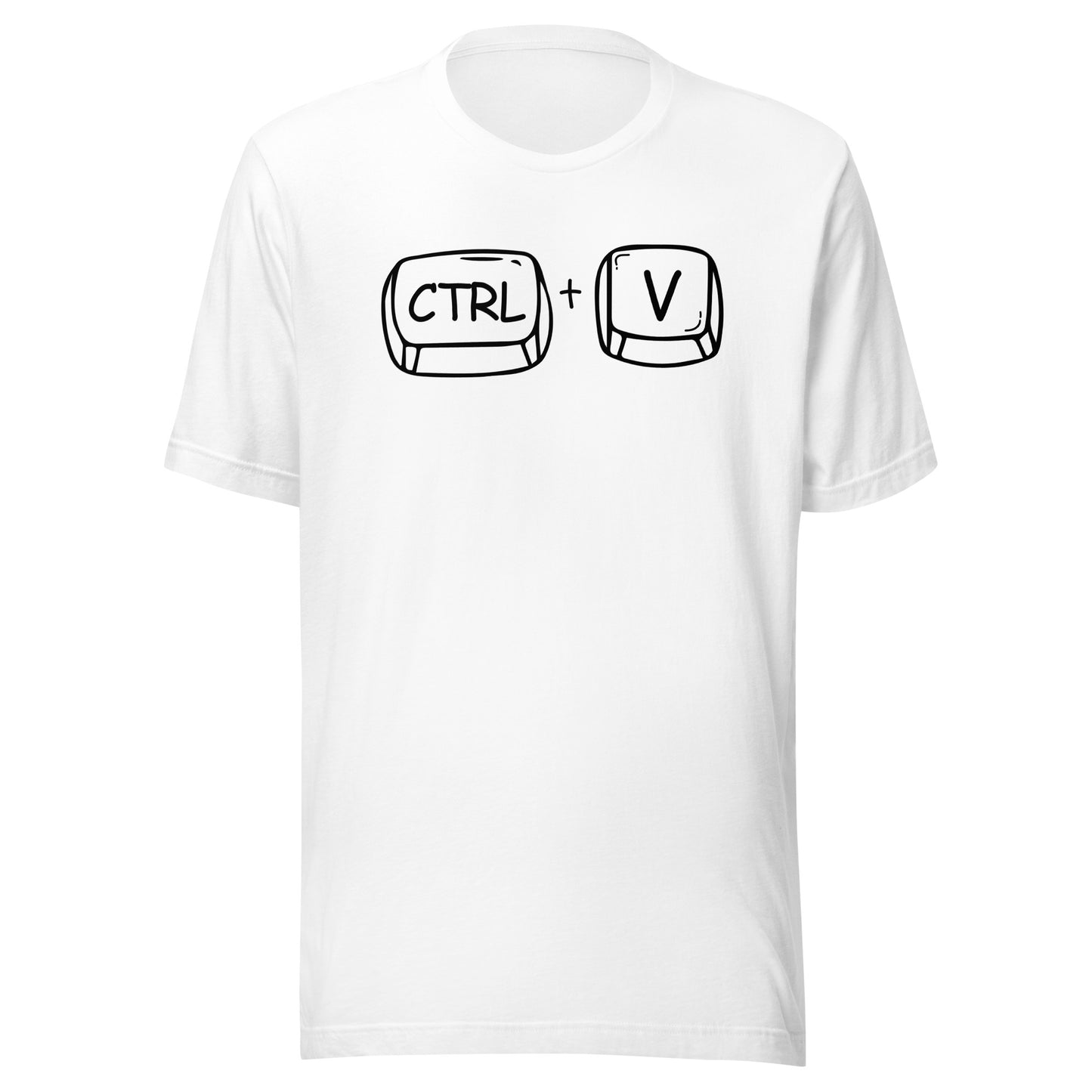 Adult 'CTRL + V' Staple T-shirt