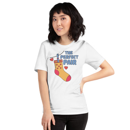 Adult 'Perfect Pair' Left Sock Staple T-shirt