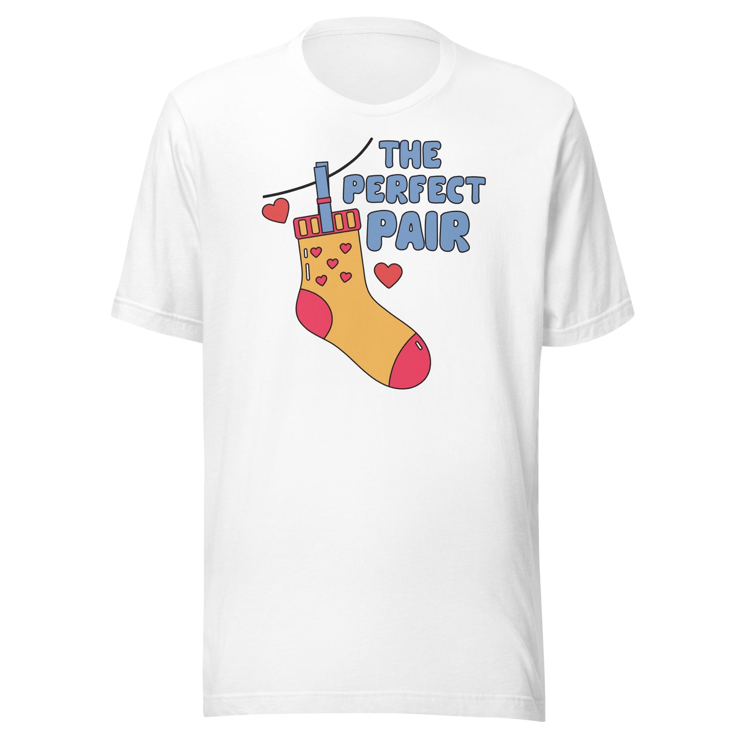 Adult 'Perfect Pair' Left Sock Staple T-shirt