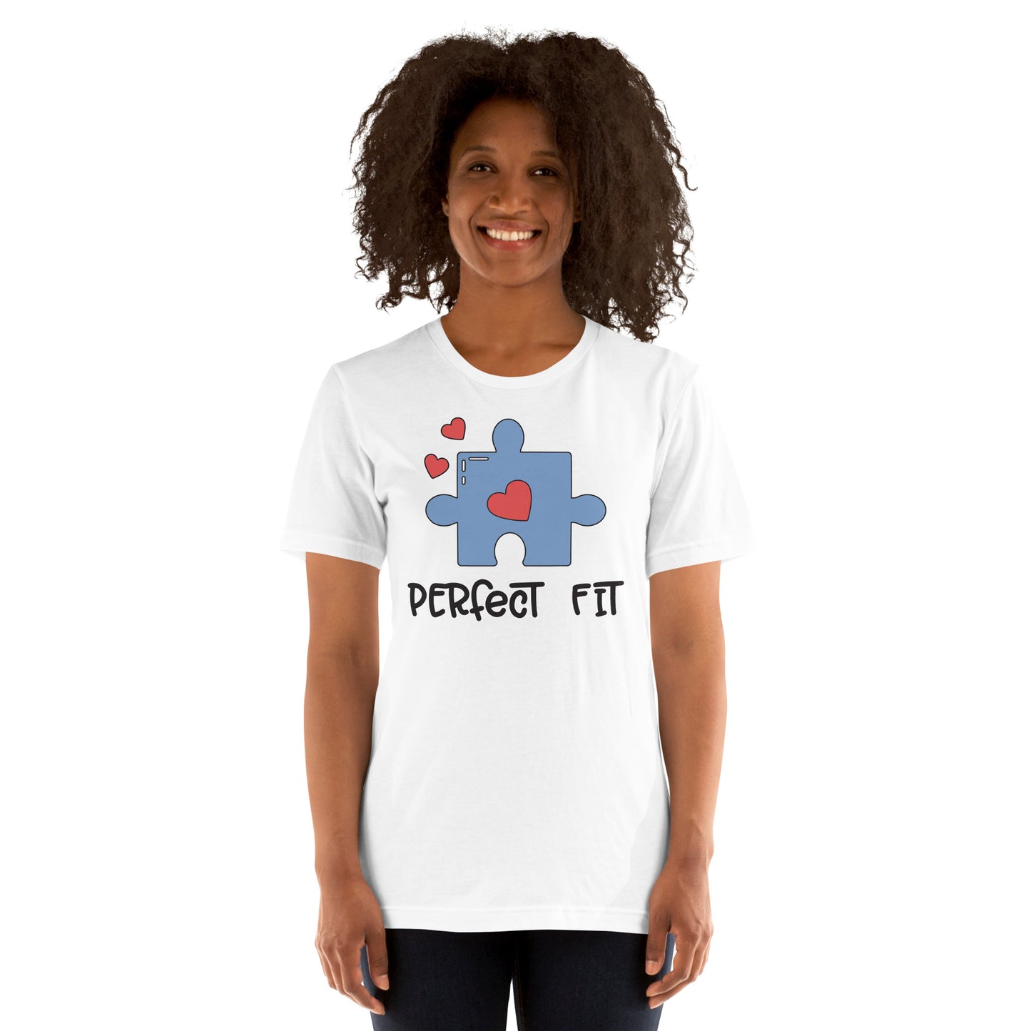 Adult 'Perfect Fit Blue Piece' Staple T-shirt