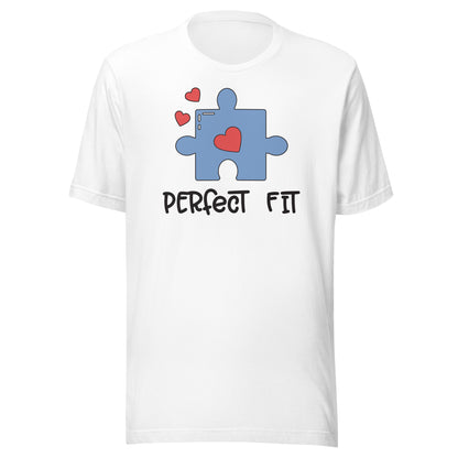 Adult 'Perfect Fit Blue Piece' Staple T-shirt