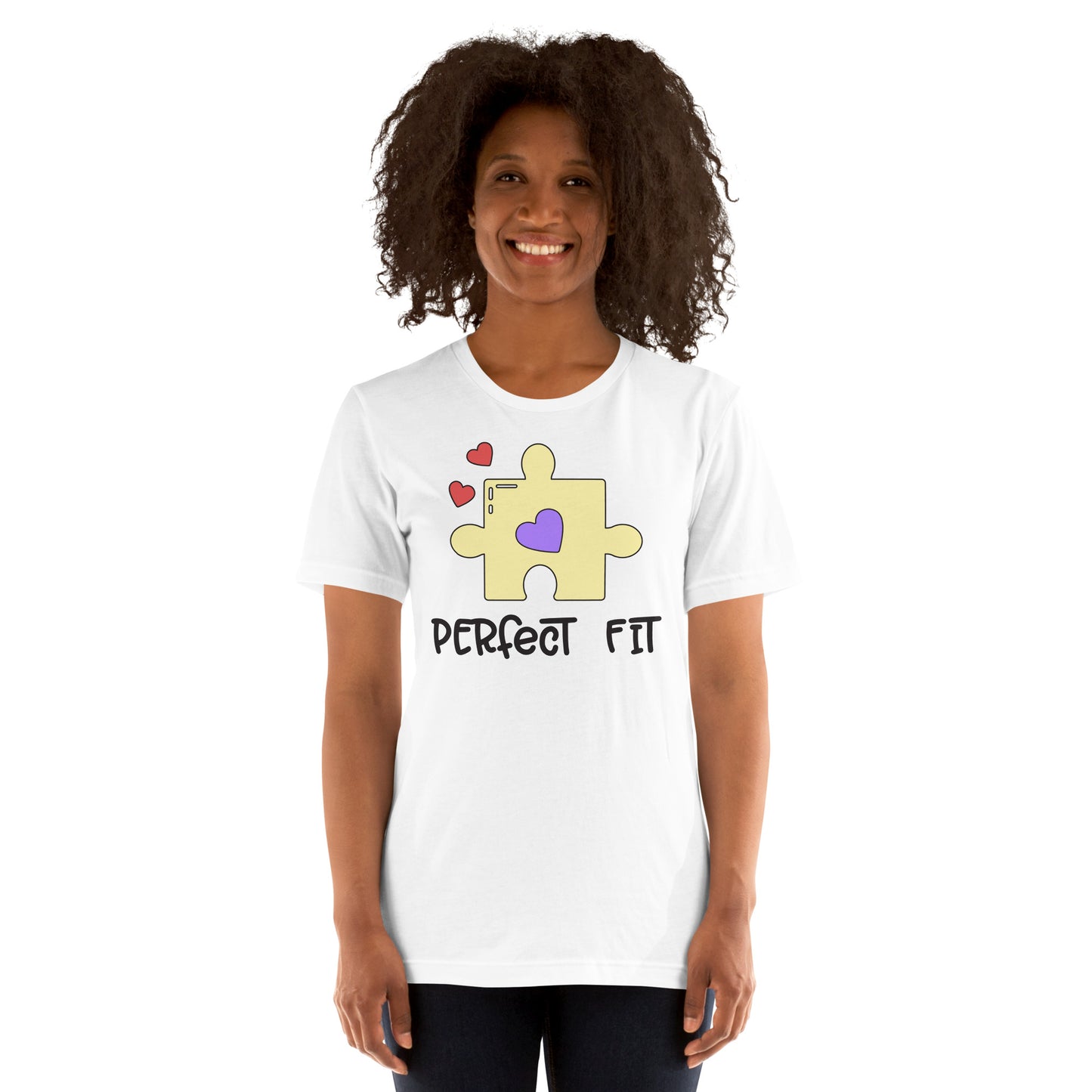 Adult 'Perfect Fit Yellow Piece' Staple T-shirt