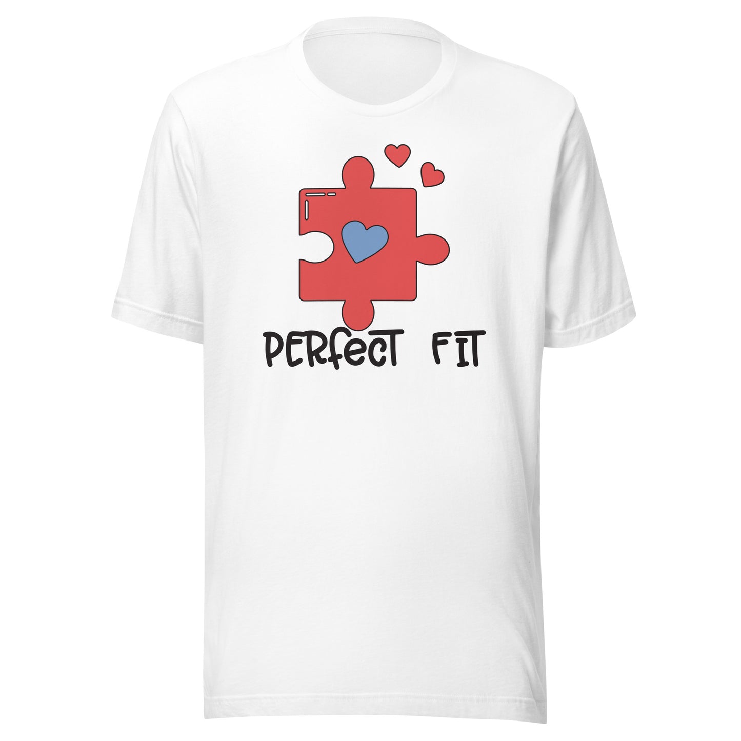 Adult 'Perfect Fit Pink Piece' Staple T-shirt