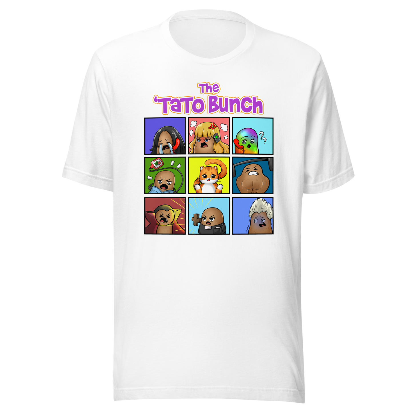 Adult Mrs. Freeze 'Tato Bunch' Staple T-Shirt