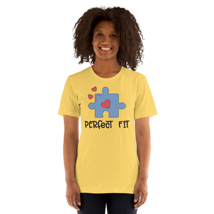 Adult 'Perfect Fit Blue Piece' Staple T-shirt