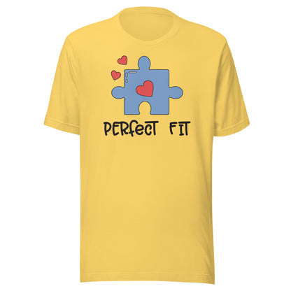 Adult 'Perfect Fit Blue Piece' Staple T-shirt