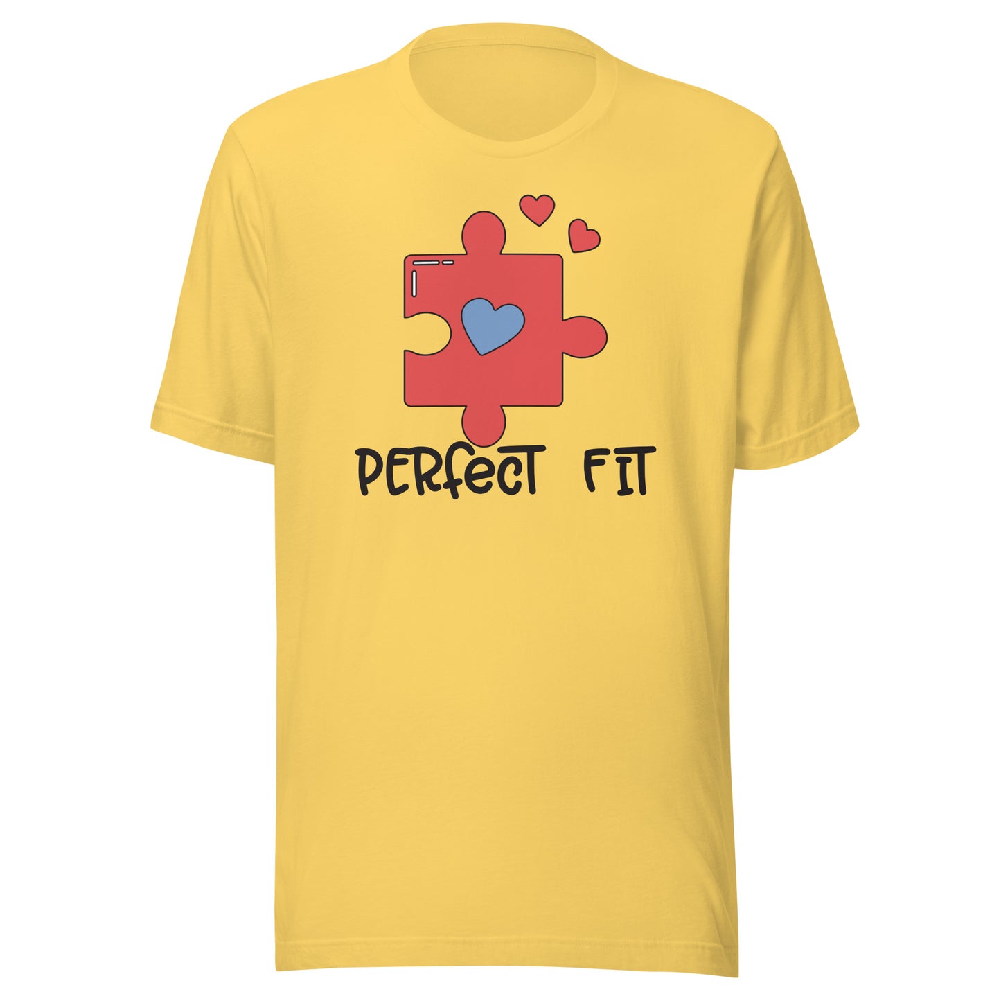 Adult 'Perfect Fit Pink Piece' Staple T-shirt