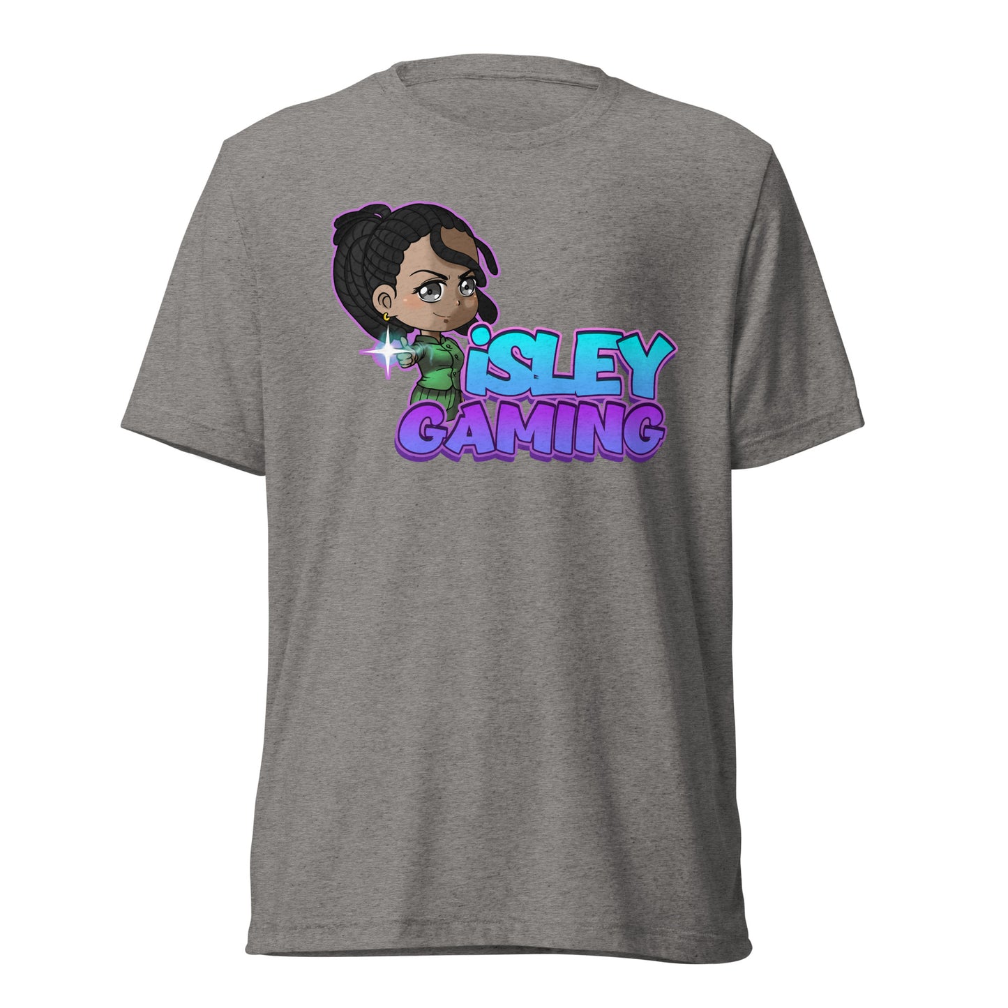 Adult iSLEYGaming 'Pew-Pew' Tri-Blend T-Shirt