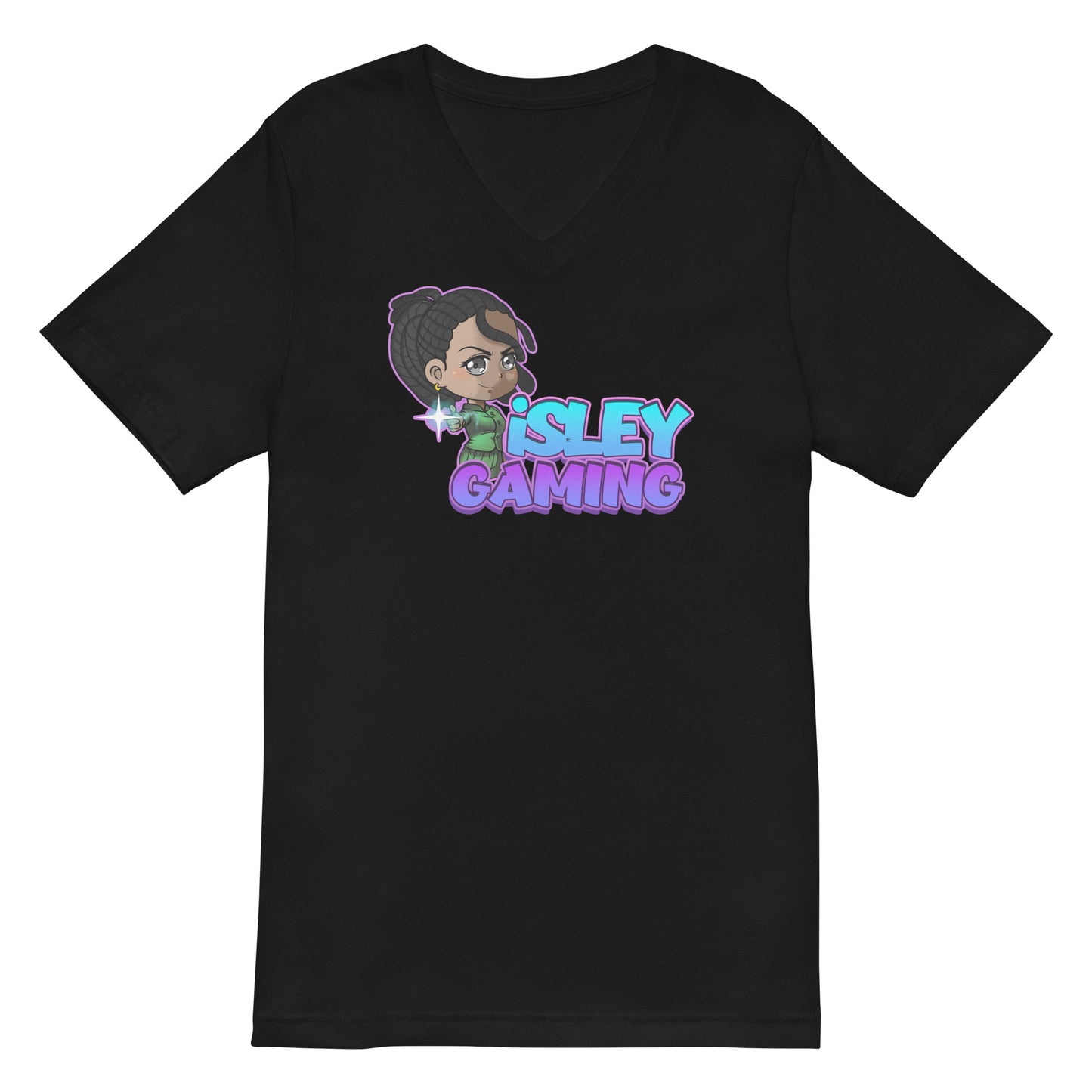 Adult iSLEYGaming 'Pew-Pew' V-Neck T-Shirt