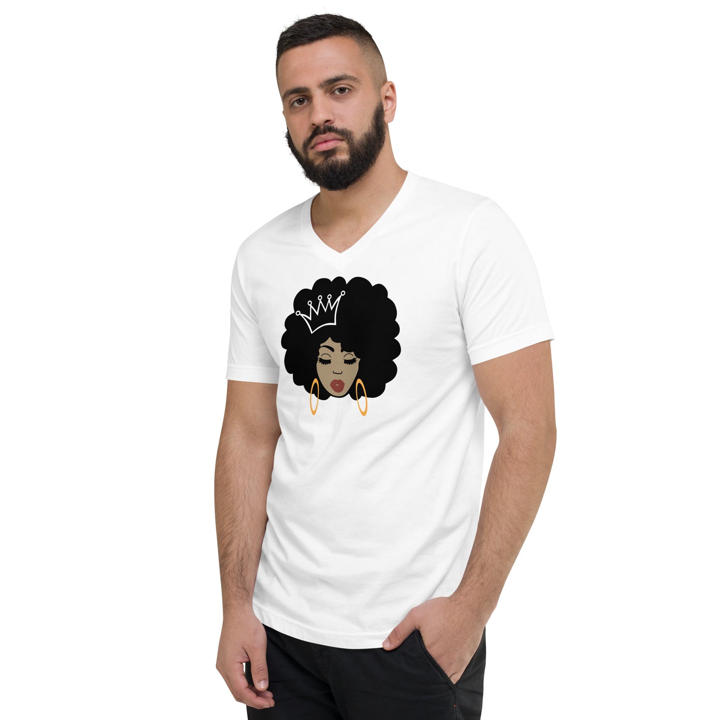 Adult iSLEY V-Neck T-Shirt