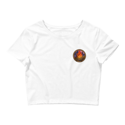 Women's 丂ㄒ乇ᐯ乇刀丂 Crop Top