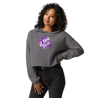 Women's Manjara 'We Bang Those' Cropped Hoodie