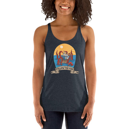 Women's Reid Likes Games 'Follow the Fun' Racerback Tank