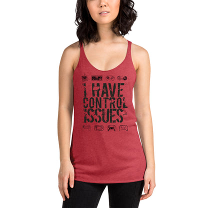 Women's 'Control Issues' Racerback Tank Top