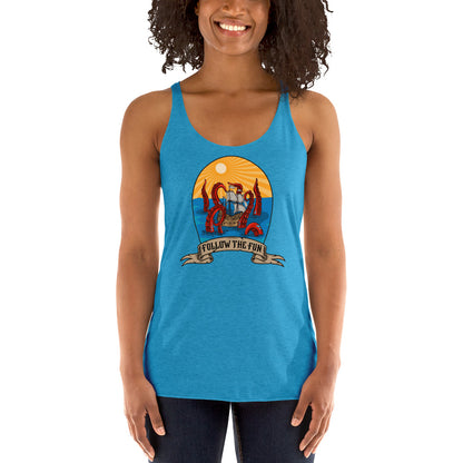 Women's Reid Likes Games 'Follow the Fun' Racerback Tank