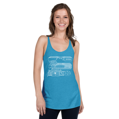 Women's RE 'Blueprint' Racerback Tank