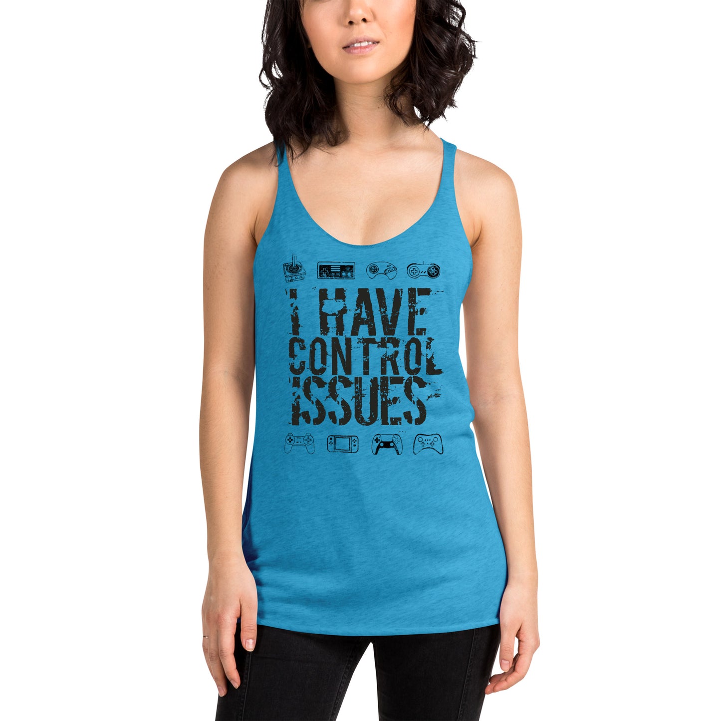 Women's 'Control Issues' Racerback Tank Top