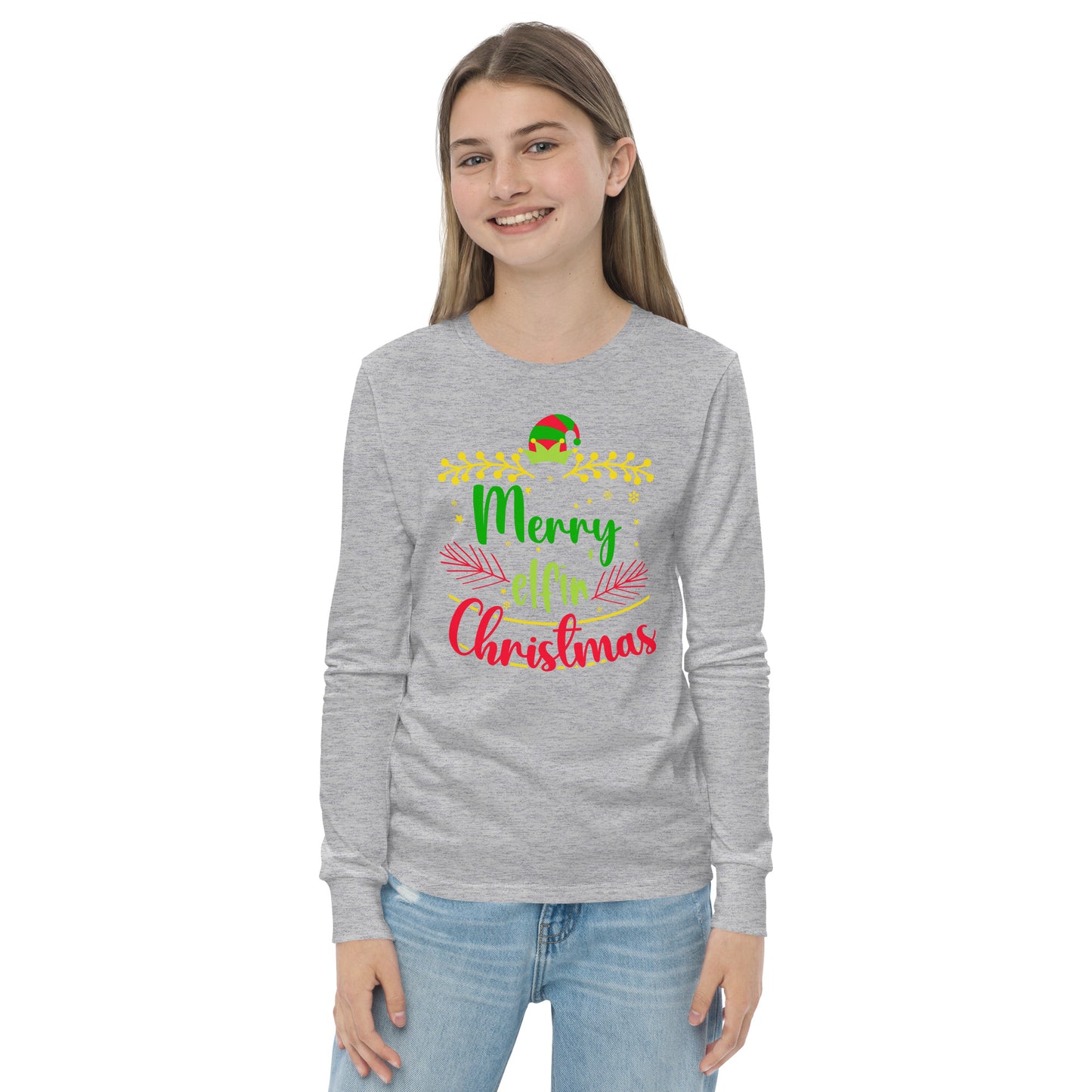 Youth 'Elifin' Christmas' Long Sleeve T-Shirt