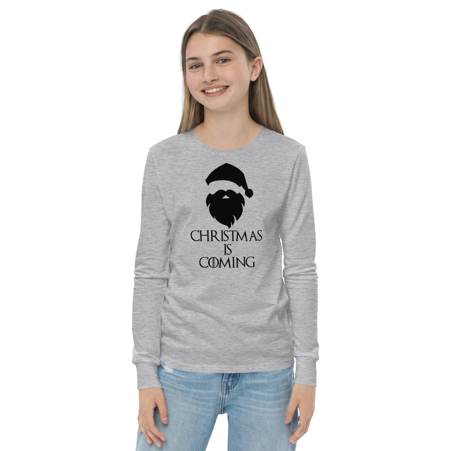 Youth 'Christmas is Coming' Long Sleeve T-Shirt