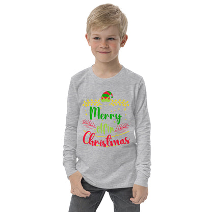 Youth 'Elifin' Christmas' Long Sleeve T-Shirt