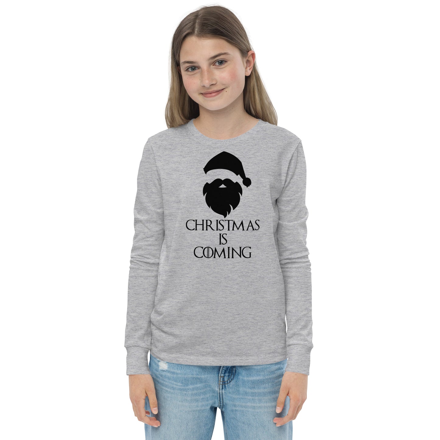 Youth 'Christmas is Coming' Long Sleeve T-Shirt