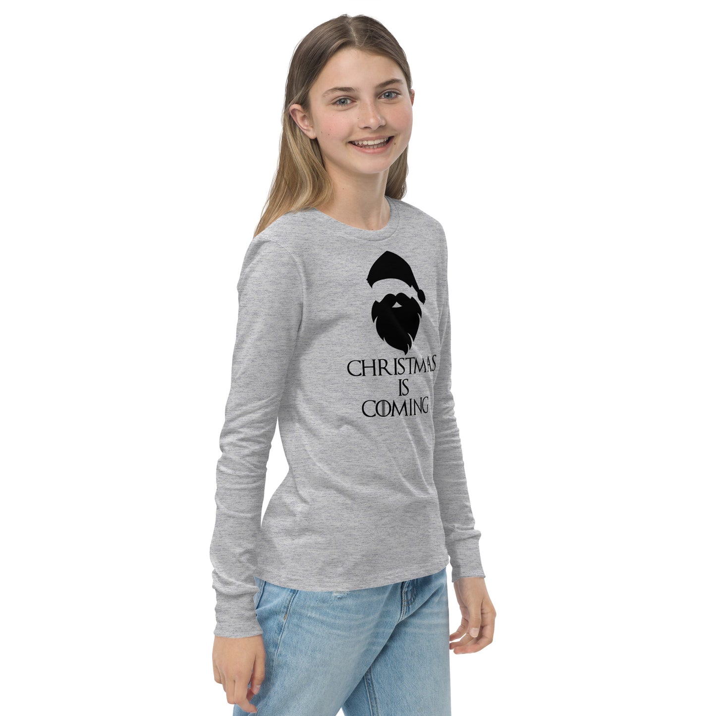 Youth 'Christmas is Coming' Long Sleeve T-Shirt