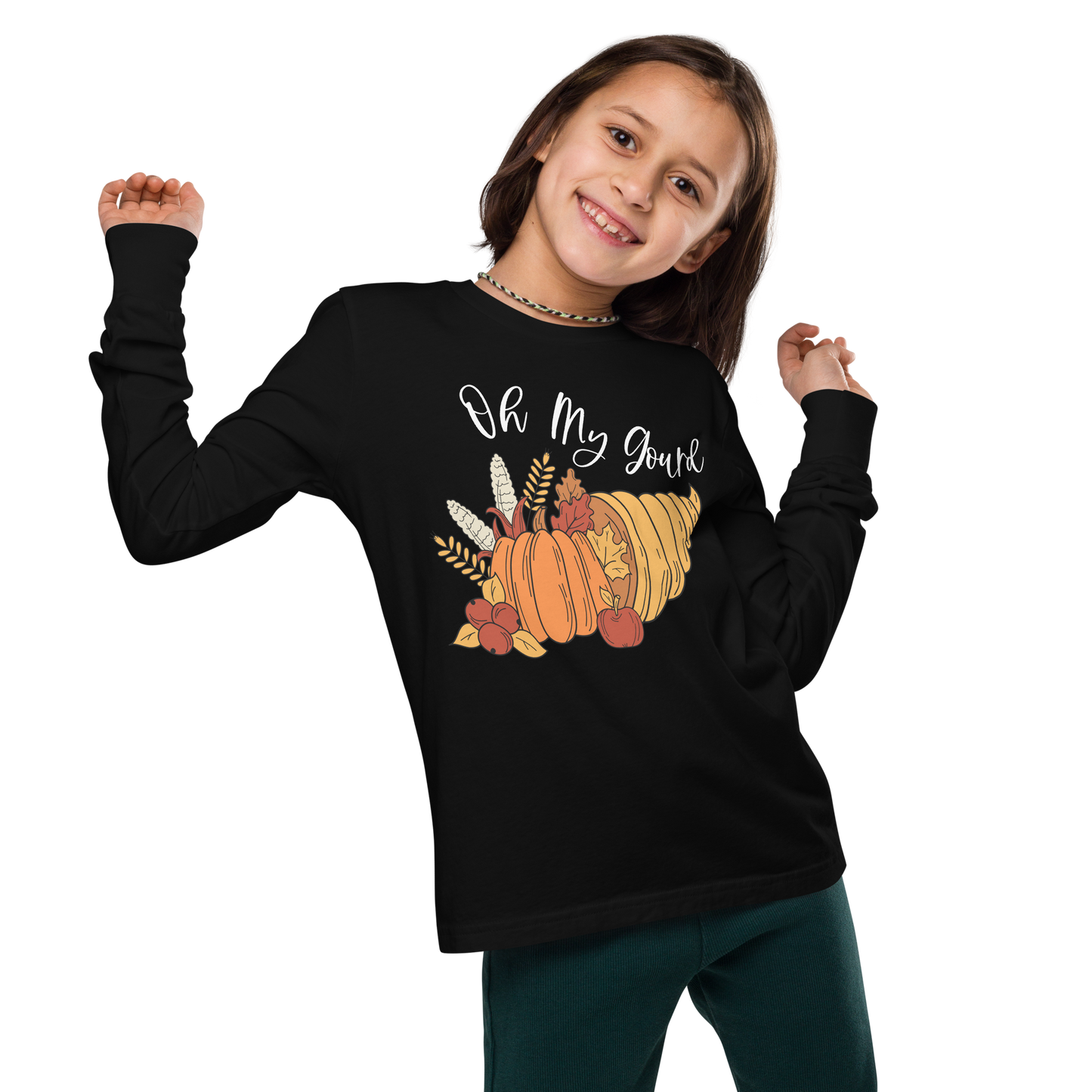 Youth GU 'Oh My Gourd' Long Sleeve T-Shirt