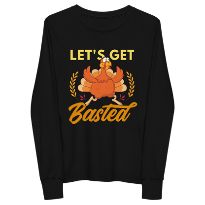 Youth GU 'Let's Get Basted' Long Sleeve T-Shirt