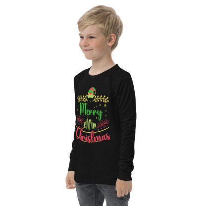 Youth 'Elifin' Christmas' Long Sleeve T-Shirt