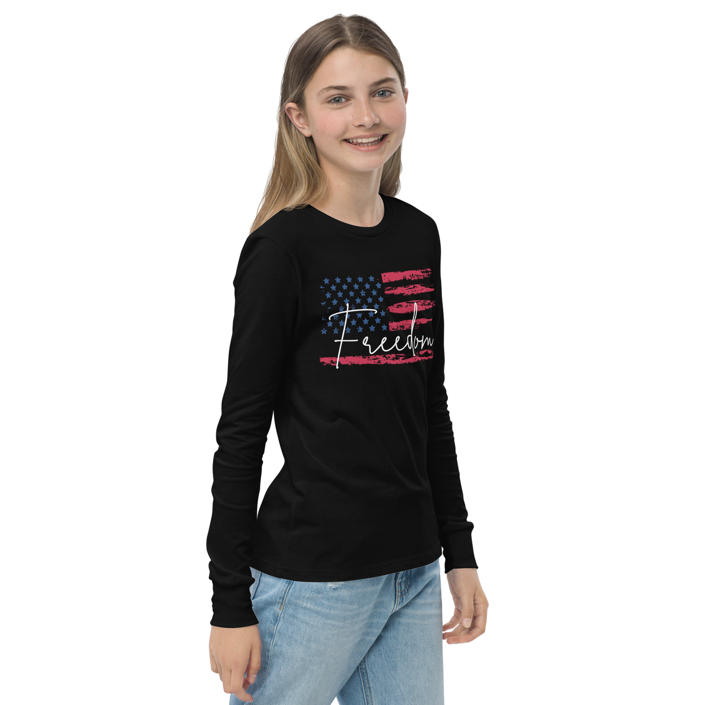 GU 'Freedom' Youth Long Sleeve T-Shirt