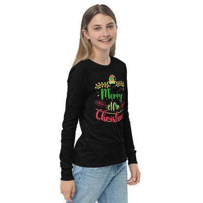 Youth 'Elifin' Christmas' Long Sleeve T-Shirt