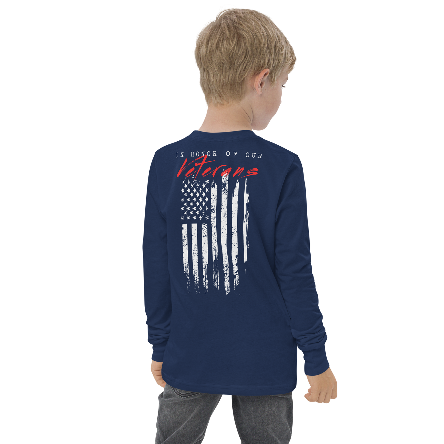 GU 'In Honor of Veterans' Youth Long Sleeve T-Shirt