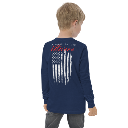 GU 'In Honor of Veterans' Youth Long Sleeve T-Shirt