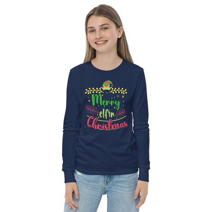 Youth 'Elifin' Christmas' Long Sleeve T-Shirt