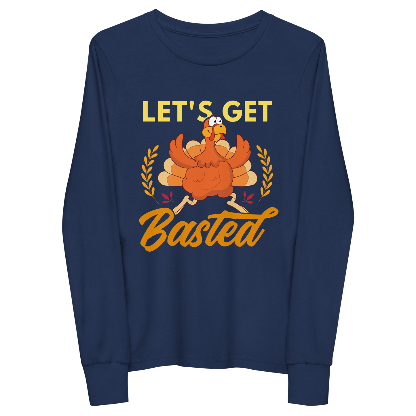 Youth GU 'Let's Get Basted' Long Sleeve T-Shirt