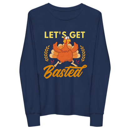 Youth GU 'Let's Get Basted' Long Sleeve T-Shirt