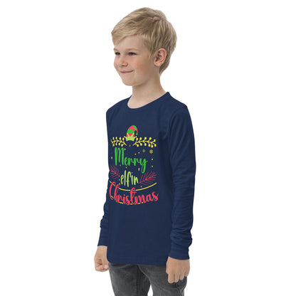 Youth 'Elifin' Christmas' Long Sleeve T-Shirt