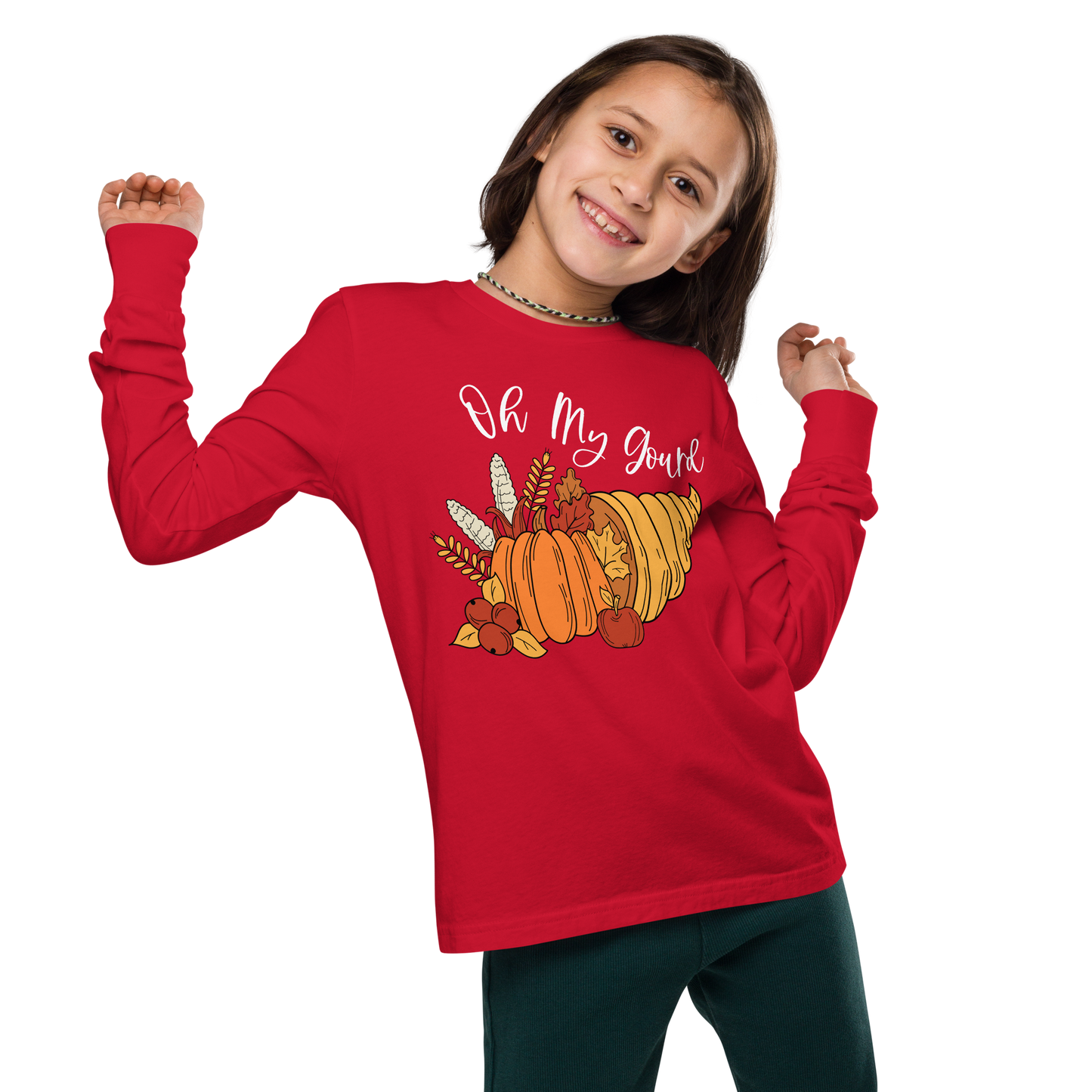 Youth GU 'Oh My Gourd' Long Sleeve T-Shirt