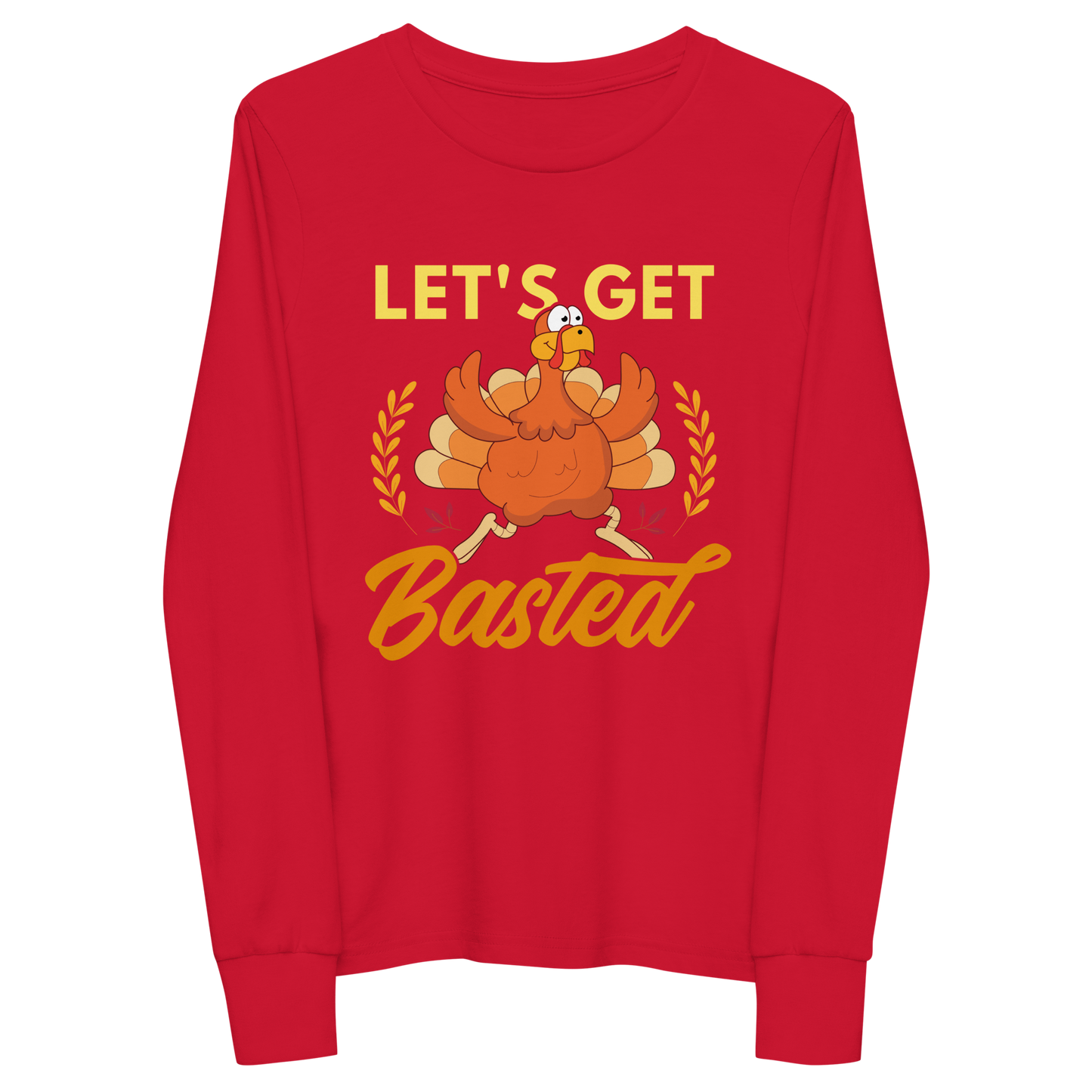 Youth GU 'Let's Get Basted' Long Sleeve T-Shirt