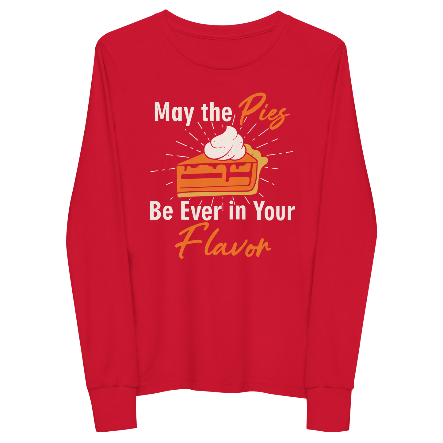 Youth GU 'May the Pies' Long Sleeve T-Shirt