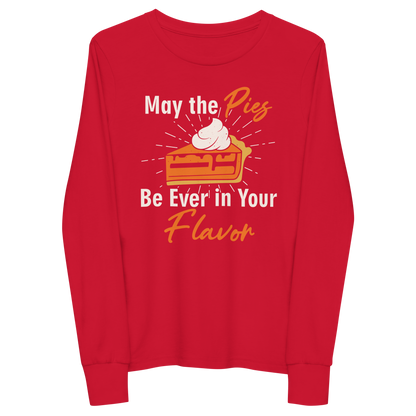 Youth GU 'May the Pies' Long Sleeve T-Shirt