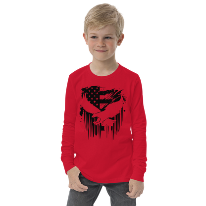 GU 'Eagle' Youth Long Sleeve T-Shirt