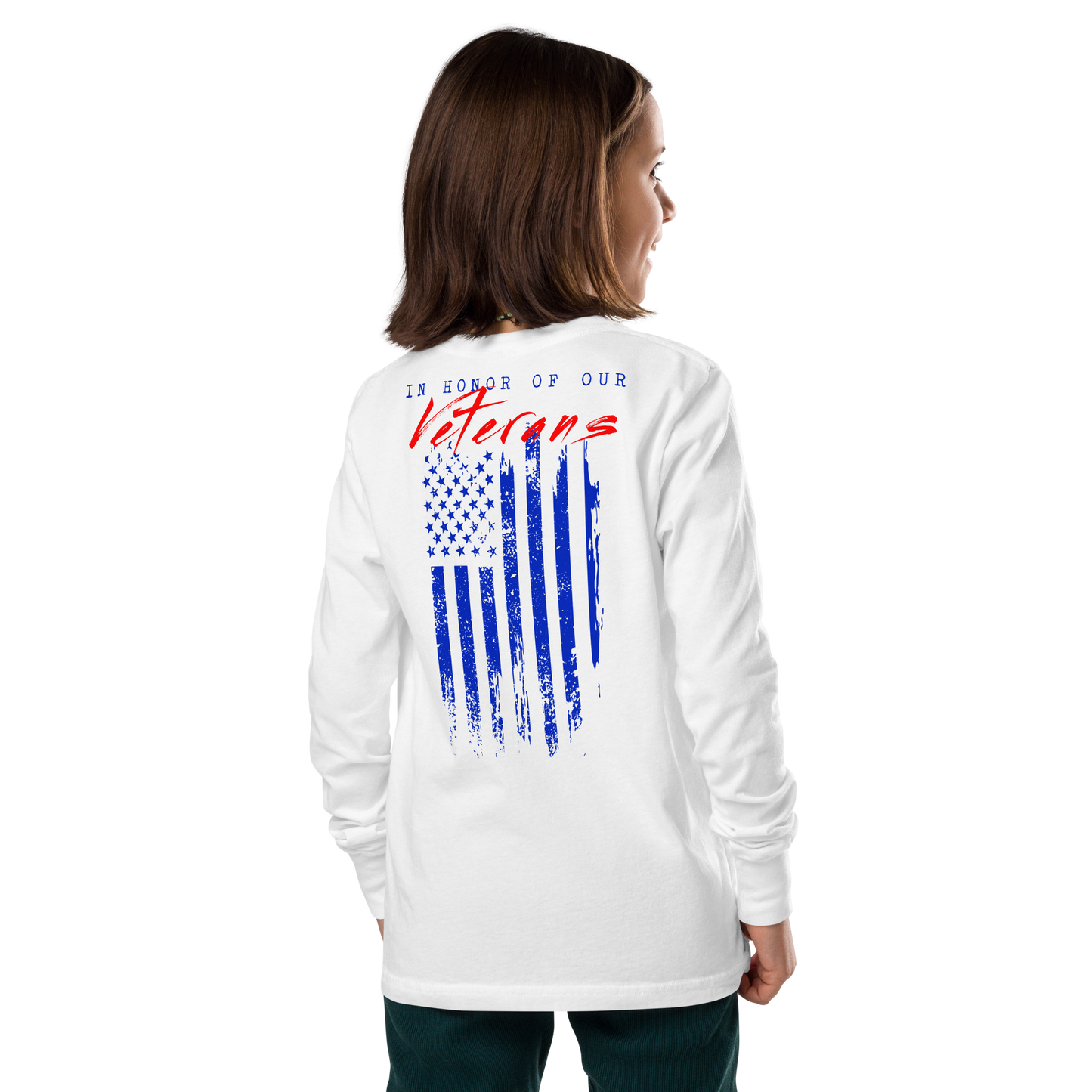 GU 'In Honor of Veterans' Youth Long Sleeve T-Shirt