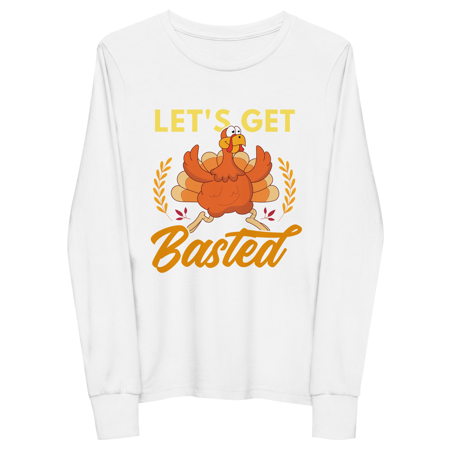 Youth GU 'Let's Get Basted' Long Sleeve T-Shirt