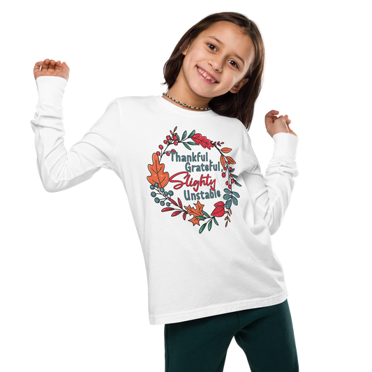 Youth GU 'Thankful and Grateful' Long Sleeve T-Shirt