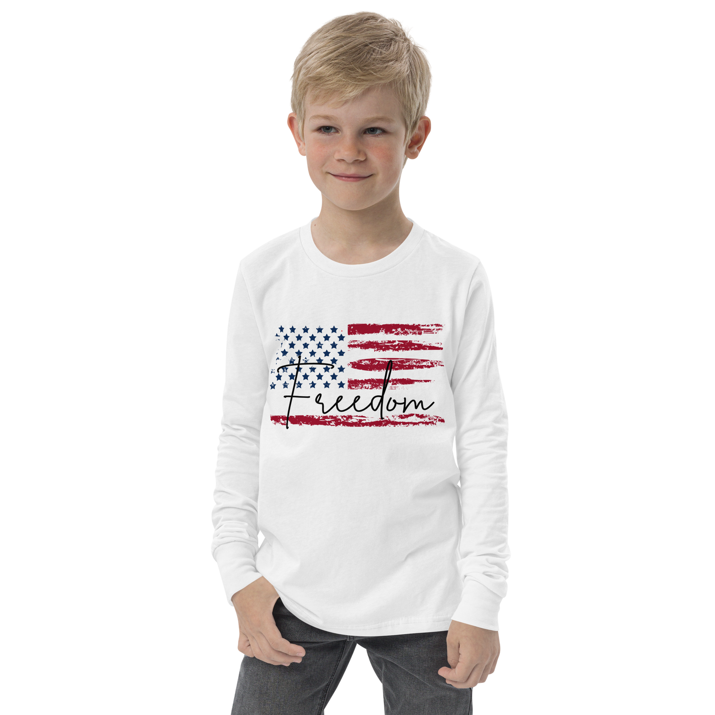 GU 'Freedom' Youth Long Sleeve T-Shirt