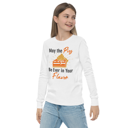 Youth GU 'May the Pies' Long Sleeve T-Shirt